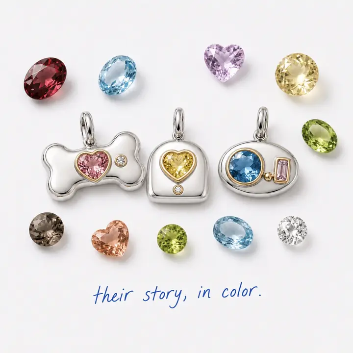 Gemstone Meanings For Pet Charms BooBoos journal image