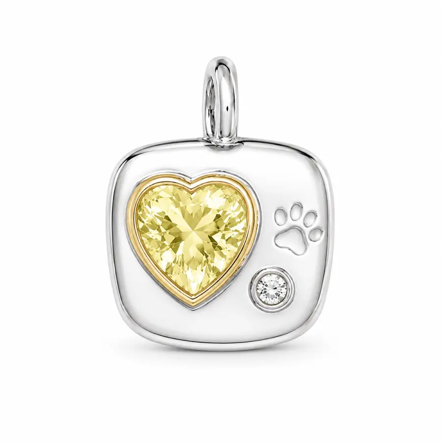 The Paw Print in another gemstone or worn in real life